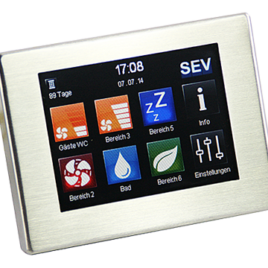 Automatizare Touch, cu senzor umid+App pentru unitatile Sevi160