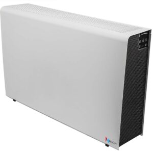 Recuperator caldura descentralizat NRoom 250 HRV, dubluflux, tip ventiloconvector, cu incalzire suplimentara cu apa, senzor CO2 si preincalzire electrica