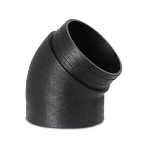 Cot tubulatura EPP D160, izolata pentru ventilatie, 45 grade