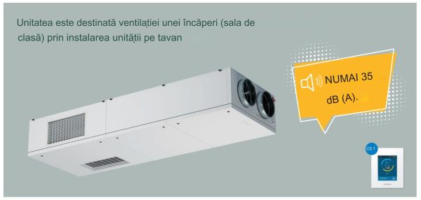 Centrala de tratare a aerului in scoli NovingAIR - Komfovent Verso R 1000 FSA C5 – imaginea 11