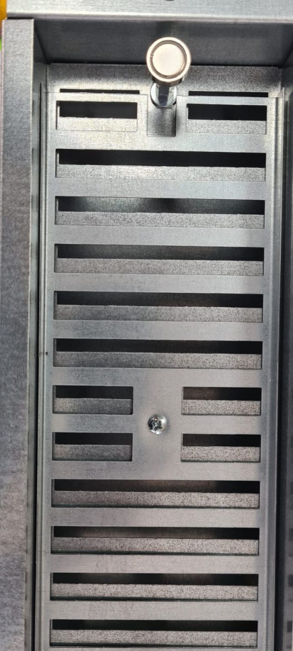 Grila perete ornamentala metal alb 300x100 AE-GRLFQ – imaginea 2