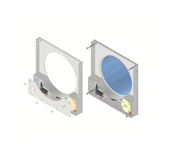 SEVi 160 PRO RC (480 mm) – Ventilație cu recuperare de căldură, control wireless și instalare fără cabluri, debit 60 m3/h – imaginea 5