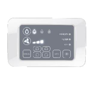 PR CO2 ACTIVE Unitate de comanda prin fir (remote panel+CO2 senzor) NovingAIR