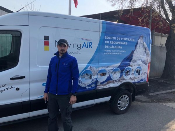 Deplasare revizie sistem ventilatie cu recuperare de caldura in Ilfov