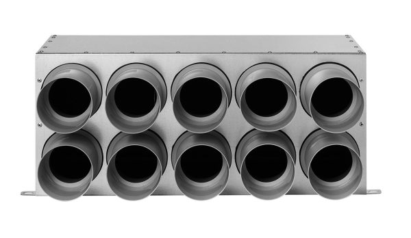 Distribuitor ventilatie liniar izolat 8xDN75 160mm KMF – imaginea 4