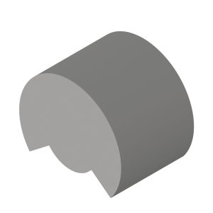 Element izolare fonica suplimentara pentru recuperatoare de caldura SEVi, unghi 105°