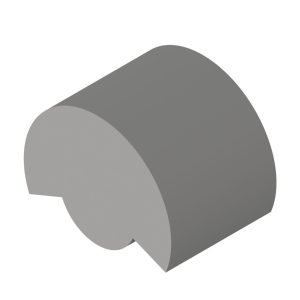Element izolare fonica suplimentara pentru recuperatoare de caldura SEVi, unghi 135°