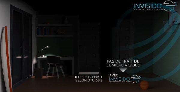 Grila ventilatie Renson Invisido 469 invizibila si cu izolare fonica – imaginea 5