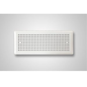 Grila perete ornamentala metal alb 300x100 AE-GRLFQ
