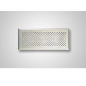 Grila perete ornamentala metal alb 200x100 AE-GRLFQ