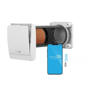 Phantom EVO APP 160 – recuperator de căldură descentralizat inteligent, cu control prin internet, debit 90 m3/h