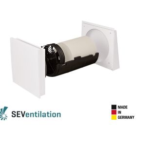 SEVi 160 PRO RC (480 mm) – Ventilație cu recuperare de căldură, control wireless și instalare fără cabluri, debit 60 m3/h