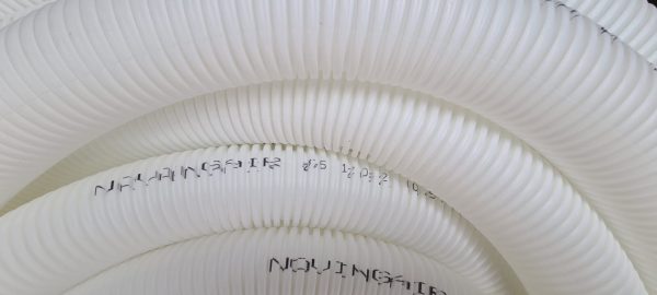 Tubulatura Antistatica, Antibacteriana si Antifungica pentru Ventilatie DN75mm, HDPE NovingAIR Sanitized Ultraflexibila, 50ml – imaginea 2