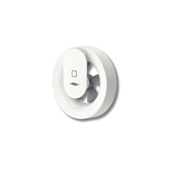 ventilator baie silențios Pulsar cu senzori de umiditate și control prin aplicație