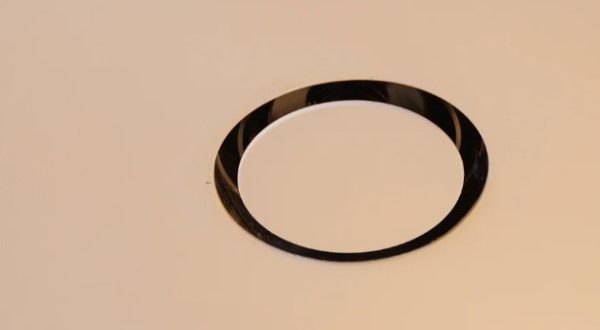 Valva ventilatie 125mm NoShow – Difuzor invizibil vopsibil negru (Efect Coanda) – imaginea 6
