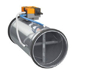 Clapeta circulara VAV pentru control variabil al debitului de aer D100-630, KOS-C