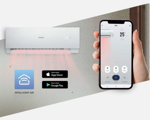 Aer conditionat HEIKO Mora cu unitate exterioara – imaginea 4