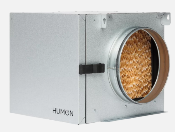Umidificator adiabatic canal HUMON H250 – 0–4.8 l/h, Ø250 mm, 230V