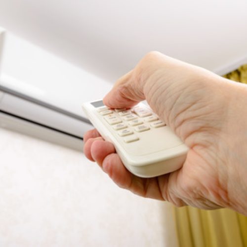 Remote Control Used to Pilot an Air Conditionner